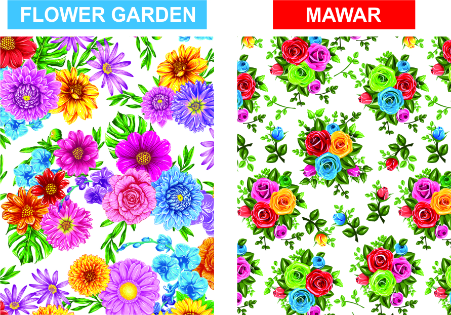 VARIAN mawar dan flower garden